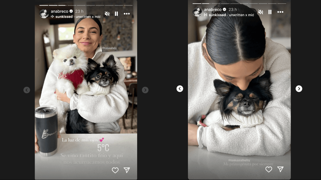 Ana Brenda presenta a su primogénita y enternece las redes sociales