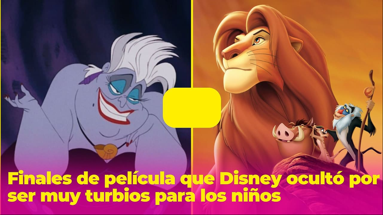 Finales de película que Disney ocultó por ser demasiado turbios para los niños