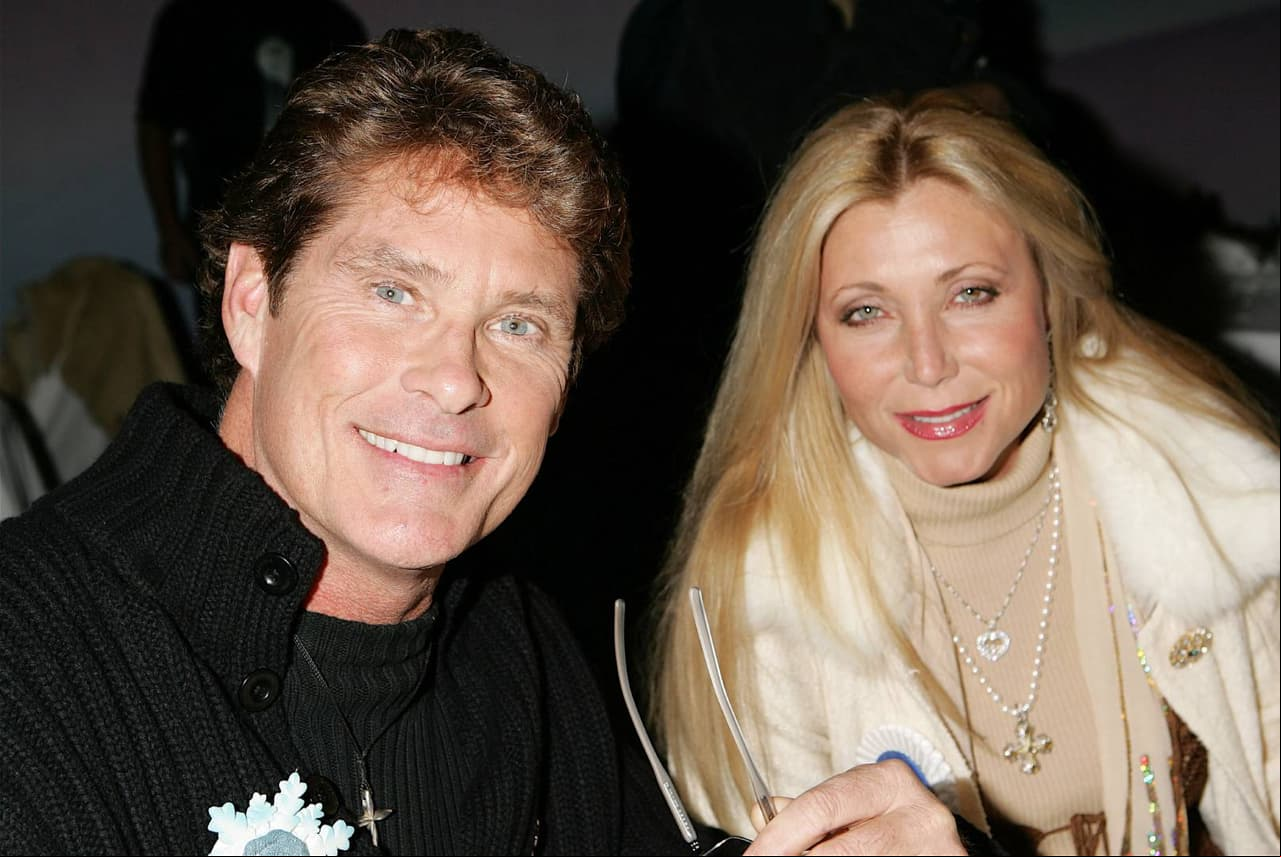David Hasselhoff y Pamela Bach-Hasselhoff.