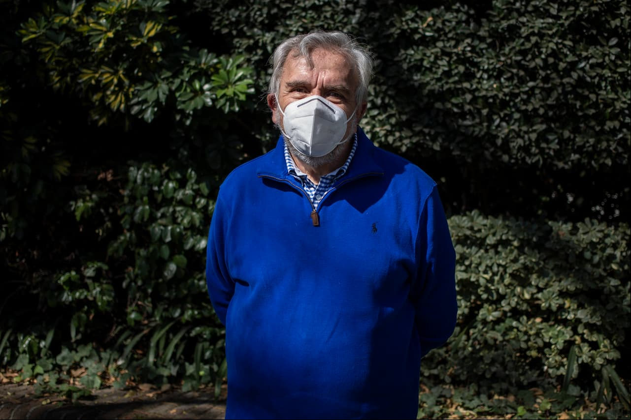 José Elías Moreno, uno de los actores que participará en la historia, estuvo también en el evento.