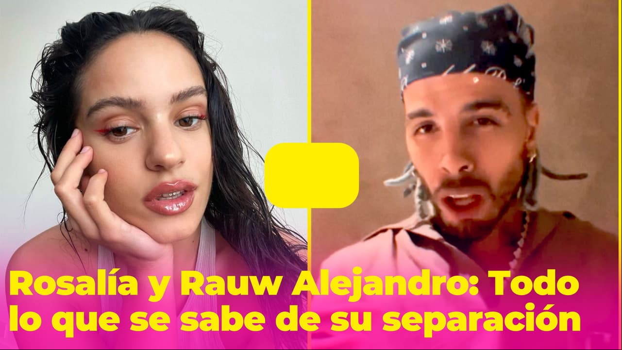 “¿Ya felices?”: Rauw Alejandro ahora sí revela la fecha exacta de su ruptura con Rosalía