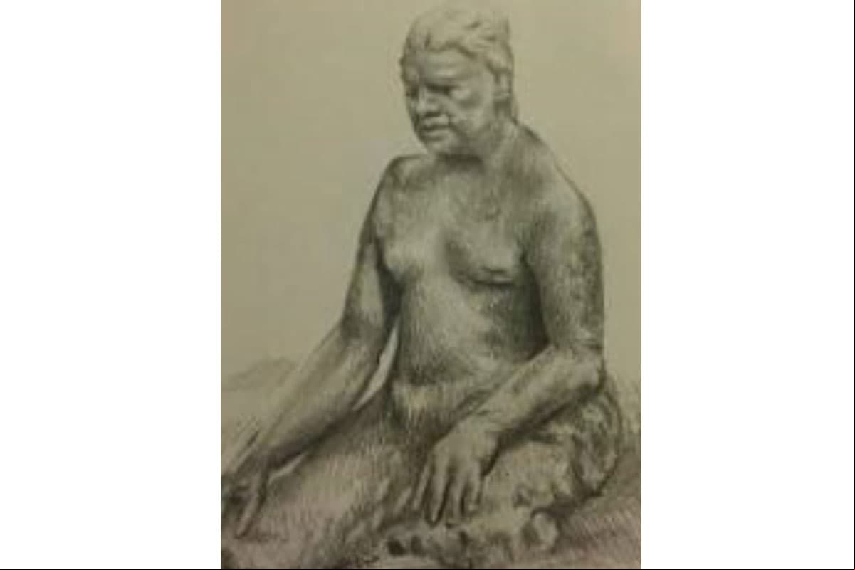 El artista mexicano Arturo Damasco realizó el retrato de Juan Gabriel al desnudo