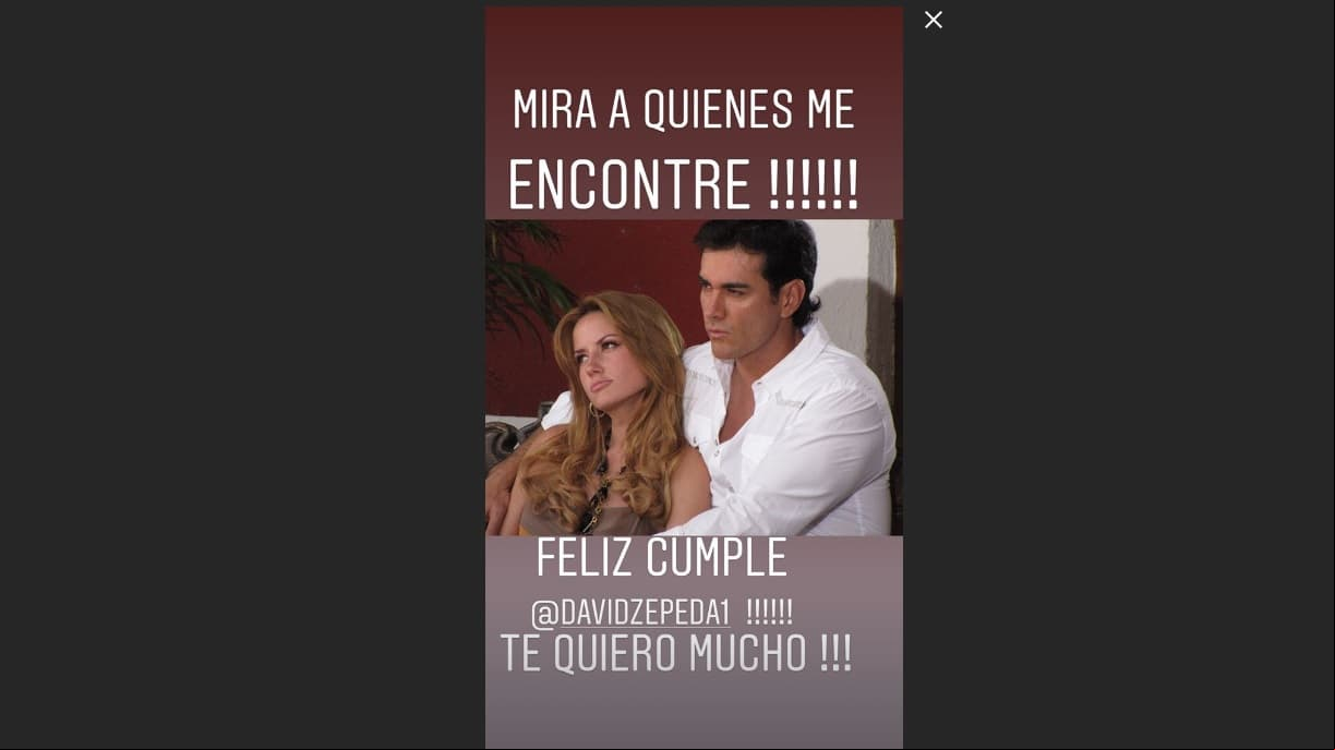 Altair Jarado le dedicó un emotivo mensaje a David Zepeda