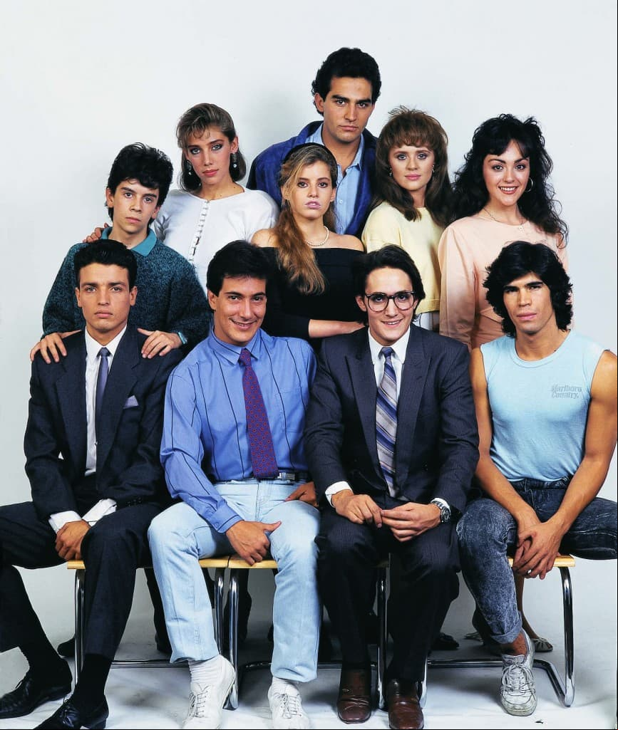 El elenco de 'Amor en silencio'.