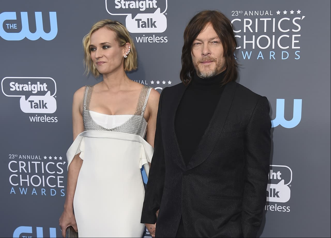 Diane Kruger espera su primer hijo con Norman Reedus
