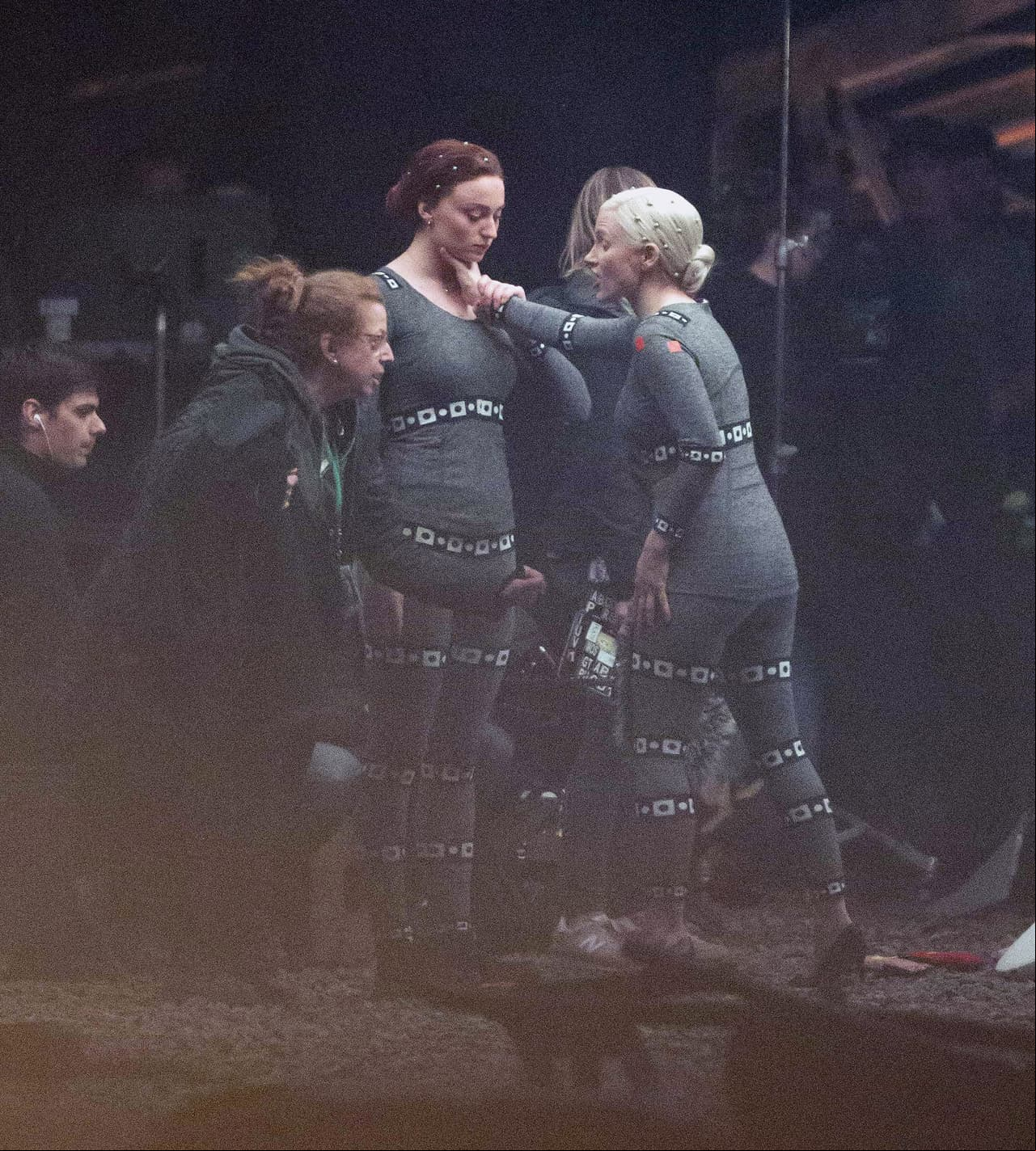 Las actrices están en la filmación en Montreal, Canadá