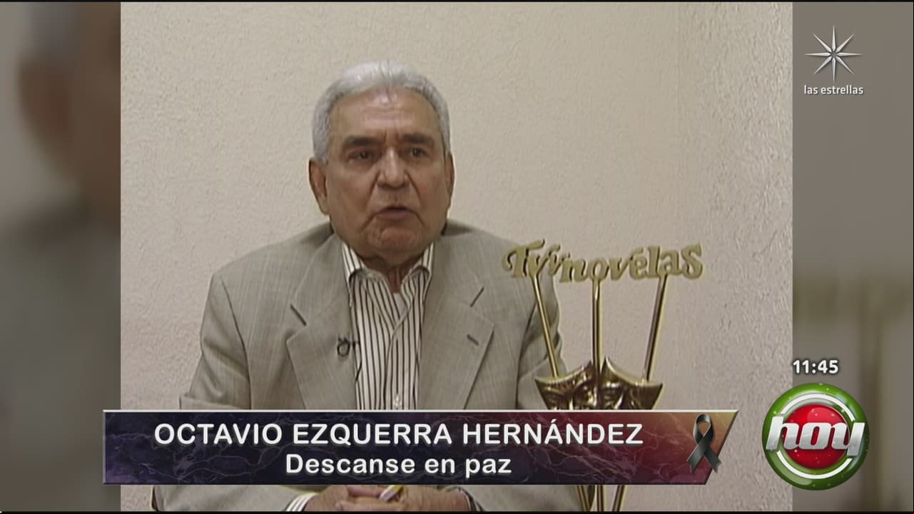 Muere famoso productor de Televisa y le dicen adiós