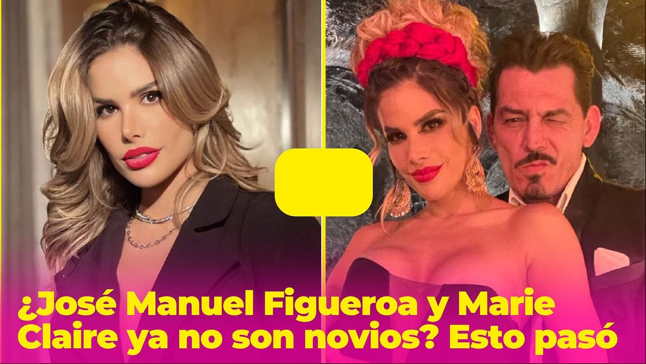 ¿José Manuel Figueroa ya no anda con Marie Claire? Es la única a la que le ha dado anillo de compromiso