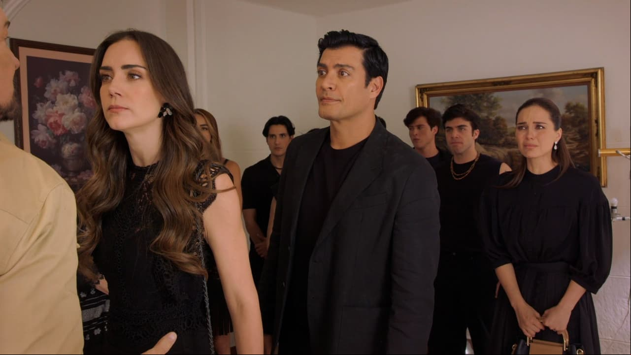 Funeral de Marlon en Amor Amargo