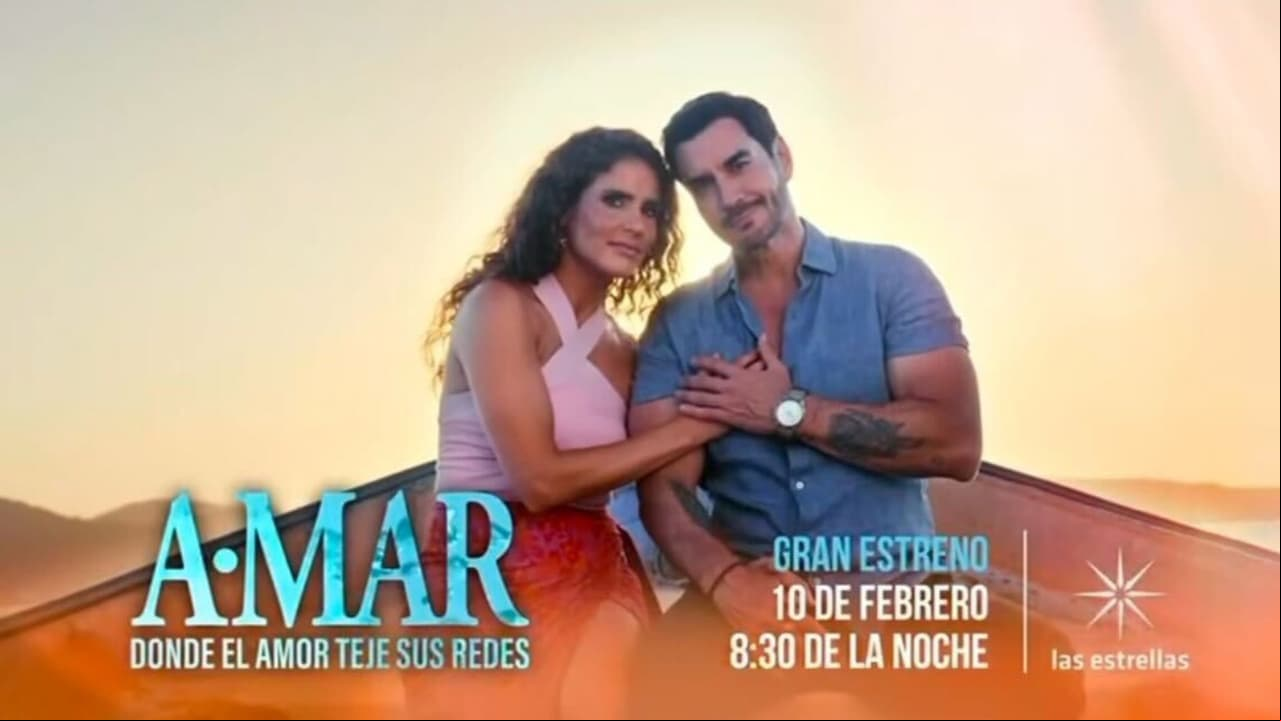 Eva Cedeño y David Zepeda tejen las redes de su amor en el primer avance de 'A.mar'