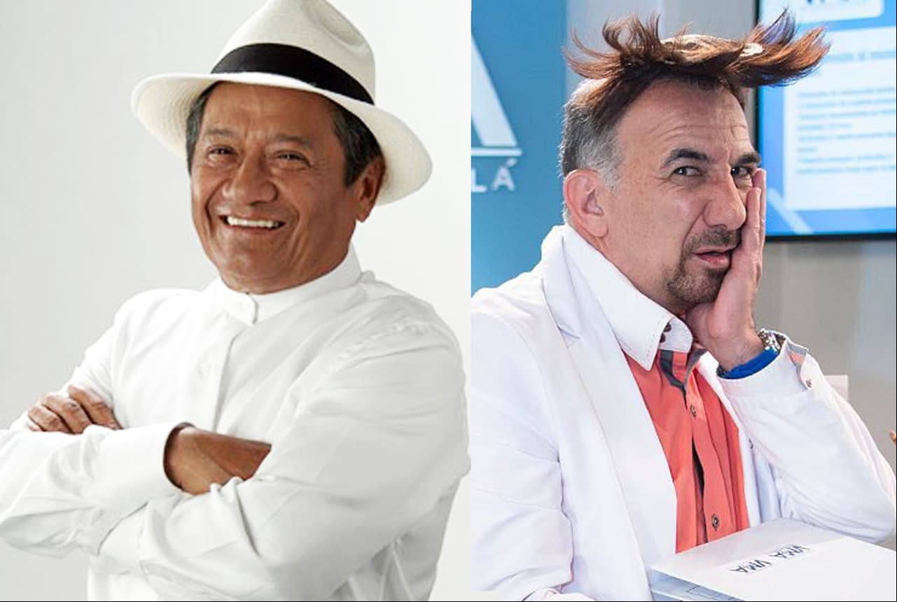Armando Manzanero y Vicente Torres