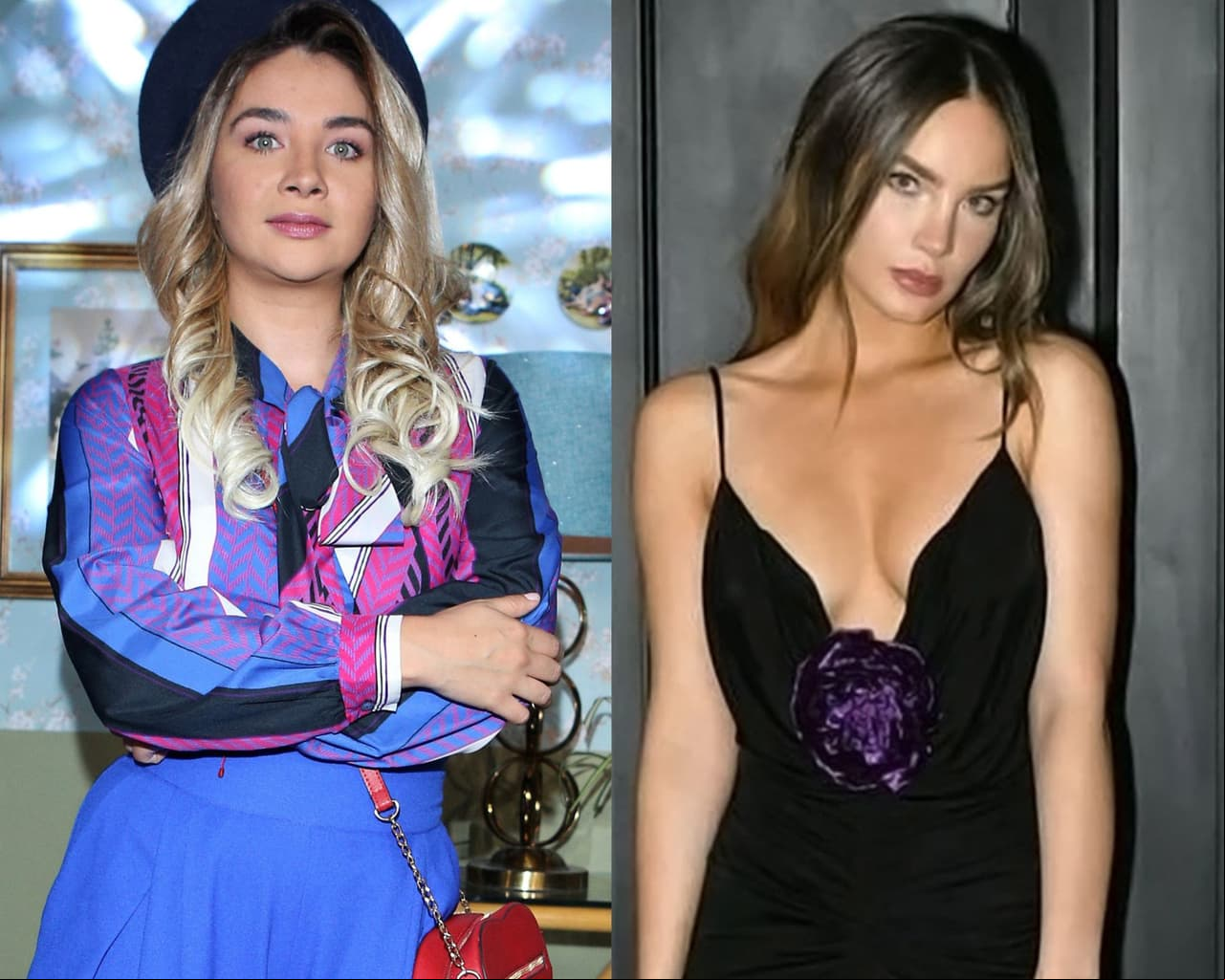 Daniela Luján y Belinda.