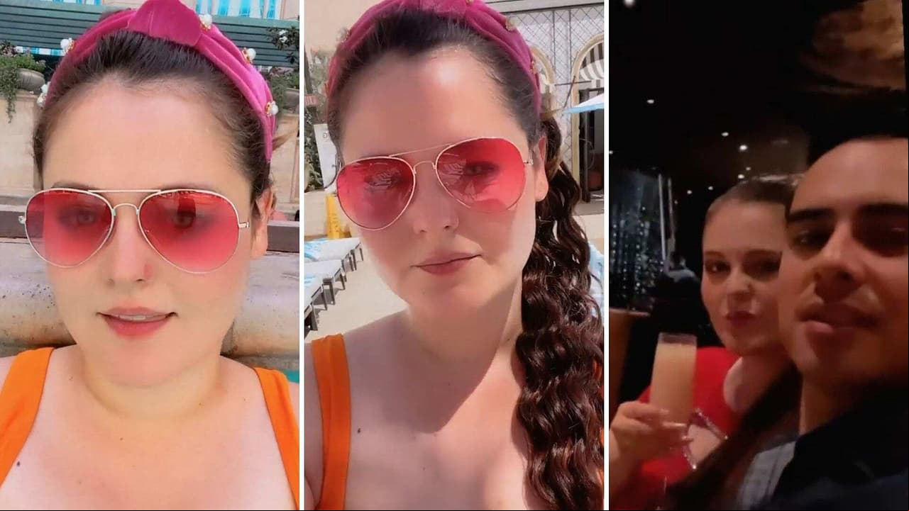 Allisson Lozz impresiona con sus elegantes vacaciones en traje de baño y hasta se avienta palomazo
