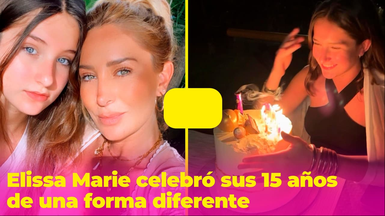 Así celebró la hija de Geraldine Bazán sus XV años: no tuvo la tradicional fiesta