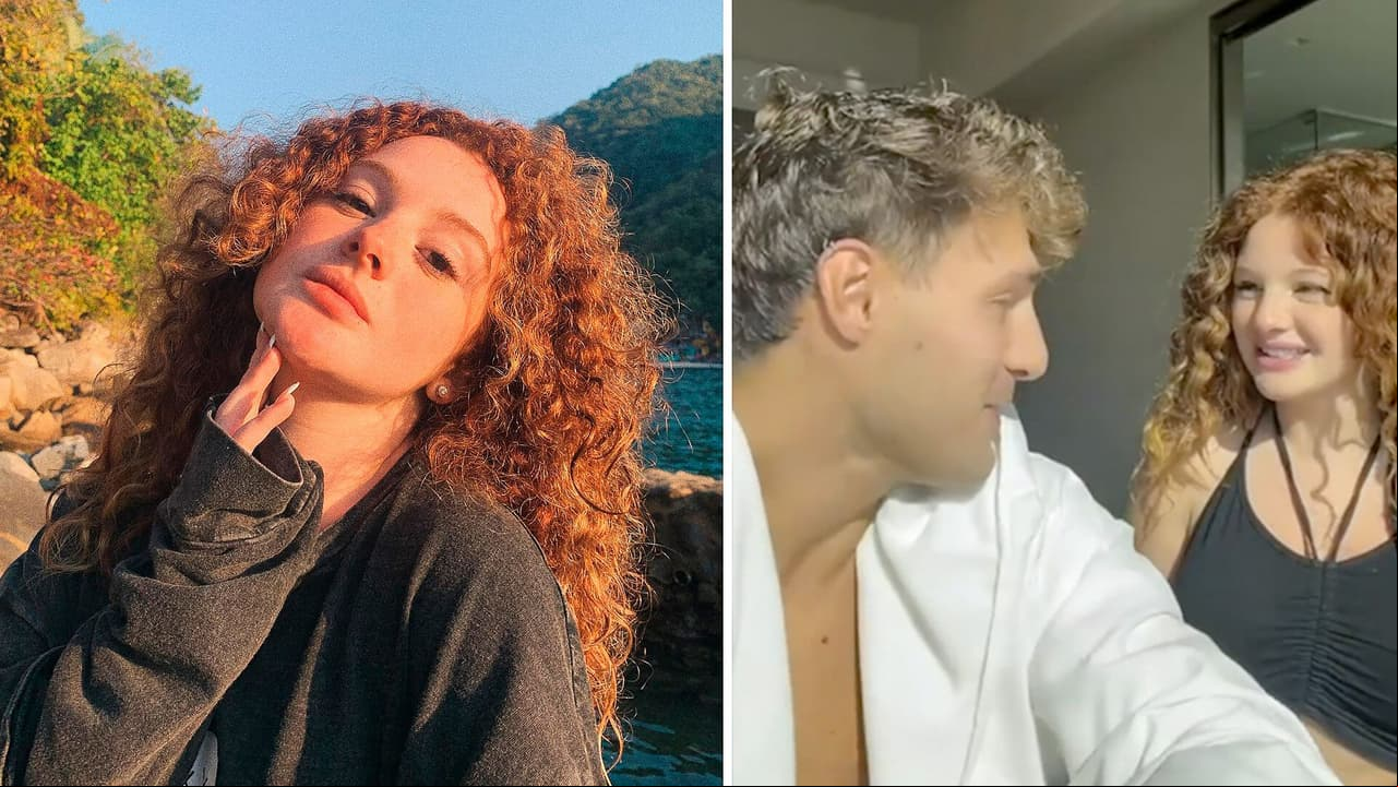Briggitte Bozzo depila la ceja de su novio y él queda en shock