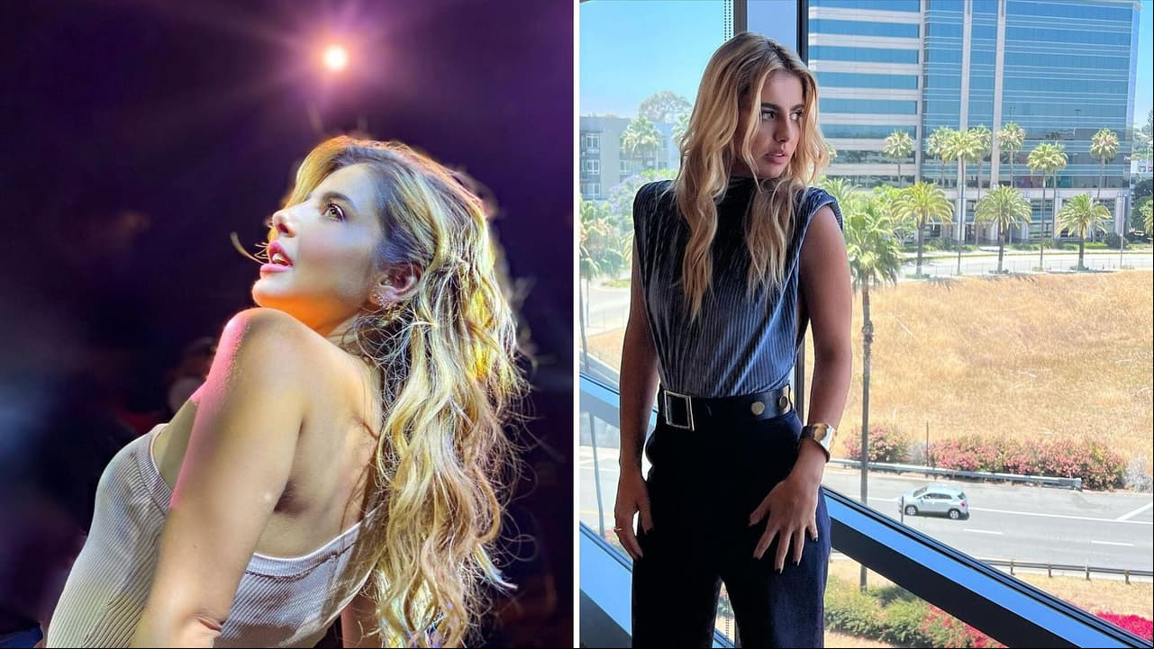 Michelle Renaud presume sus vestidos para los Premios Juventud