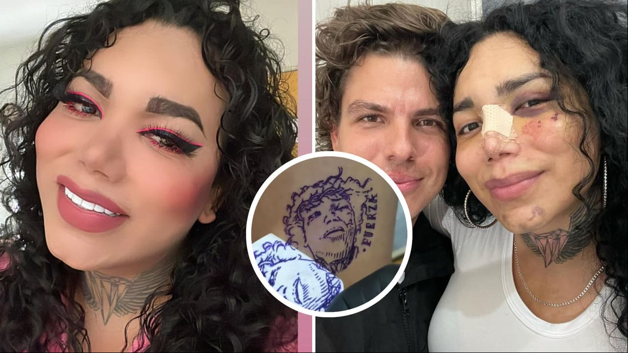 Fan se tatúa el rostro de Paola Suárez golpeada y causa indignación: así reaccionó La Perdida