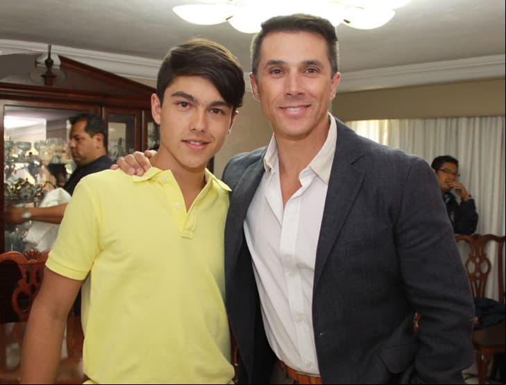 Sergio Mayer y Sergio Mayer Mori