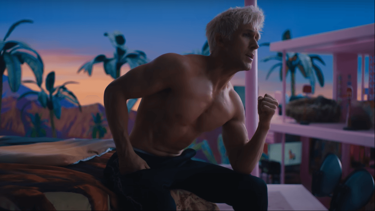 Ryan Gosling como Ken en 'Barbie'