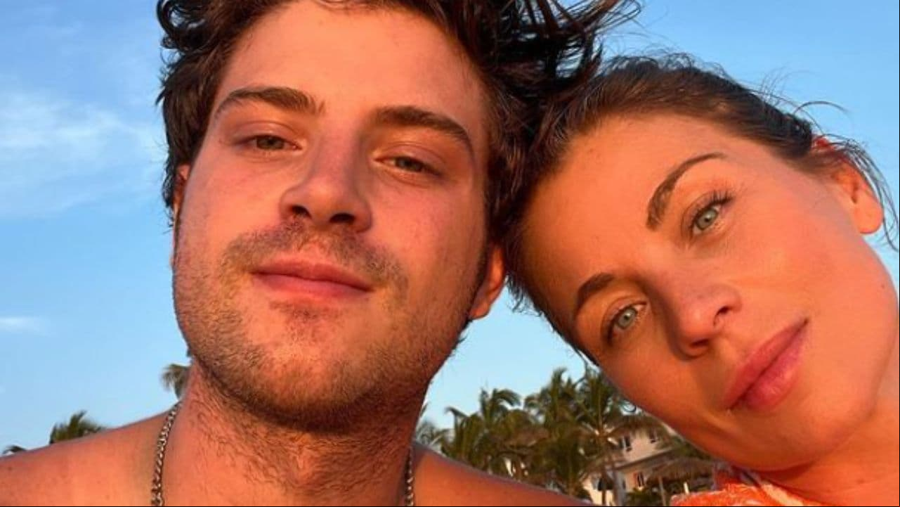Nicolás Haza y su mamá, Ludwika Paleta
