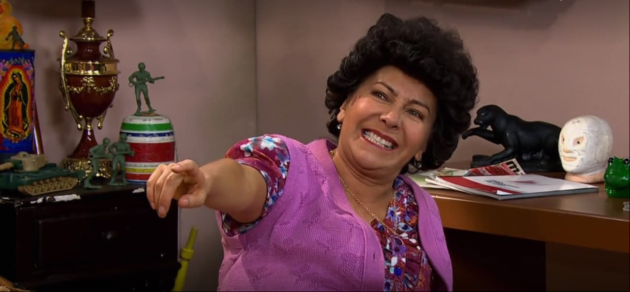 Doña lucha se convirtió en un icono de la televisión.
