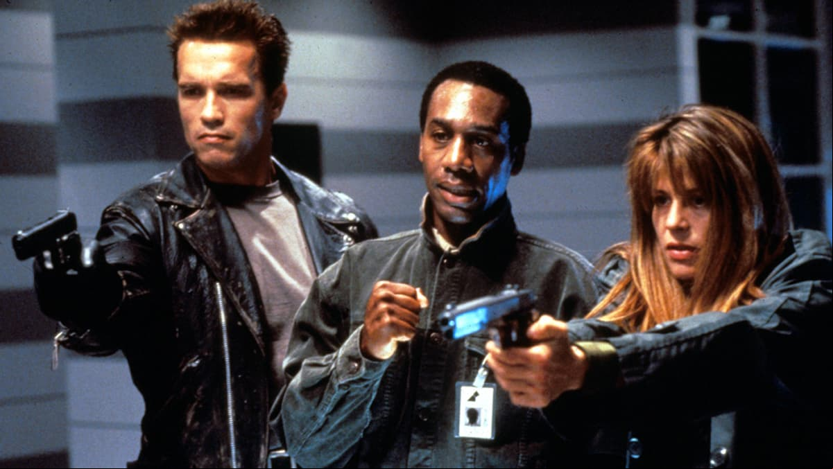 La saga de 'Terminator', protagonizada por Arnold Schwarzenegger, inició en 1984 y con cinco títulos acumuló en caja más de 1.843 millones de dólares (FOTO: Paramount Pictures)