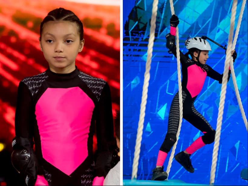 En el deporte, los sacachispas también demostraban su liderazgo con la participación de Mariana, esta pequeña atleta lograba vencer los obstáculos del quinto elementito y al final se coronó como la mejor.