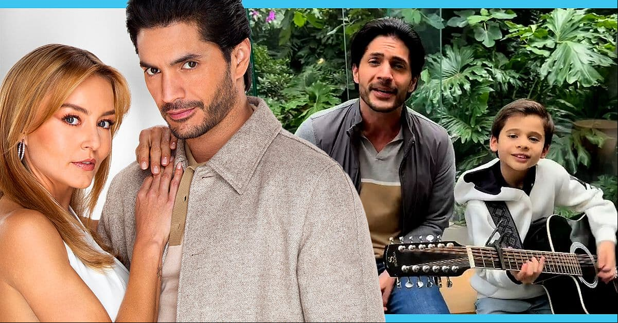 Daniel Elbittar 'debuta' en redes como cantante ¡y su hijo es su guitarrista!