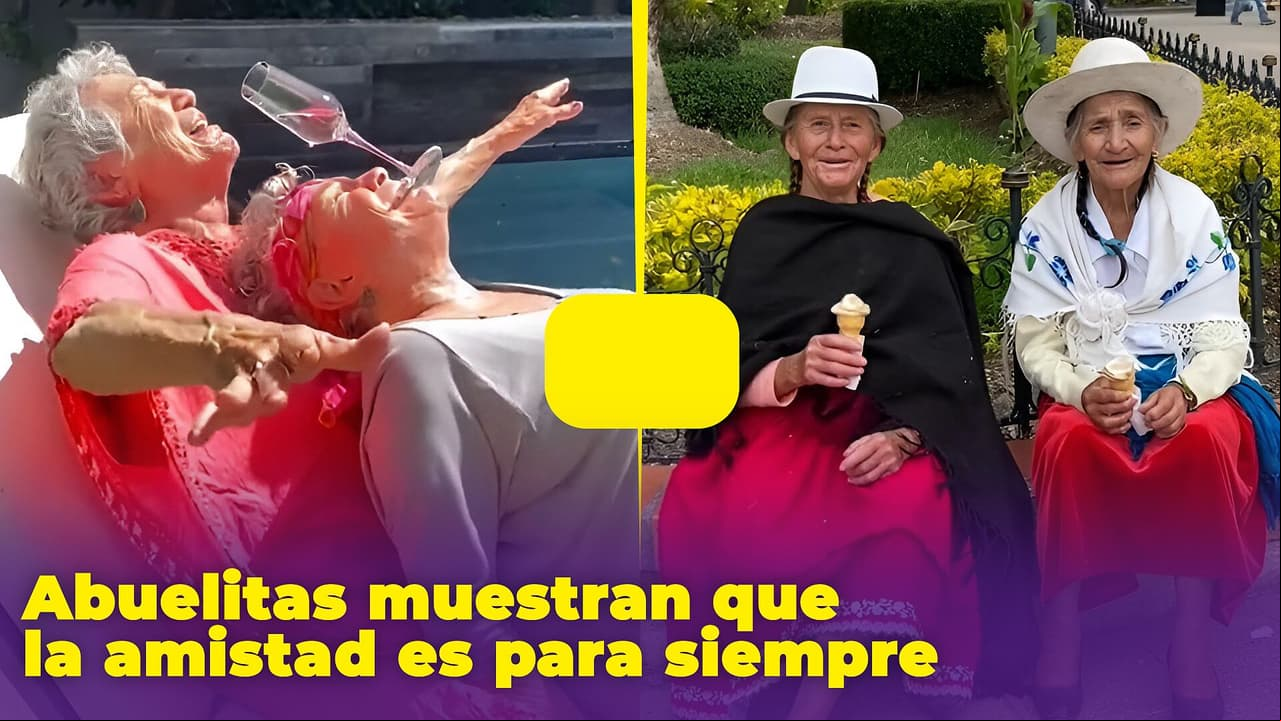 Abuelitas en TikTok disfrutan a sus amigas sin importar la edad: bailan, viajan y beben juntas