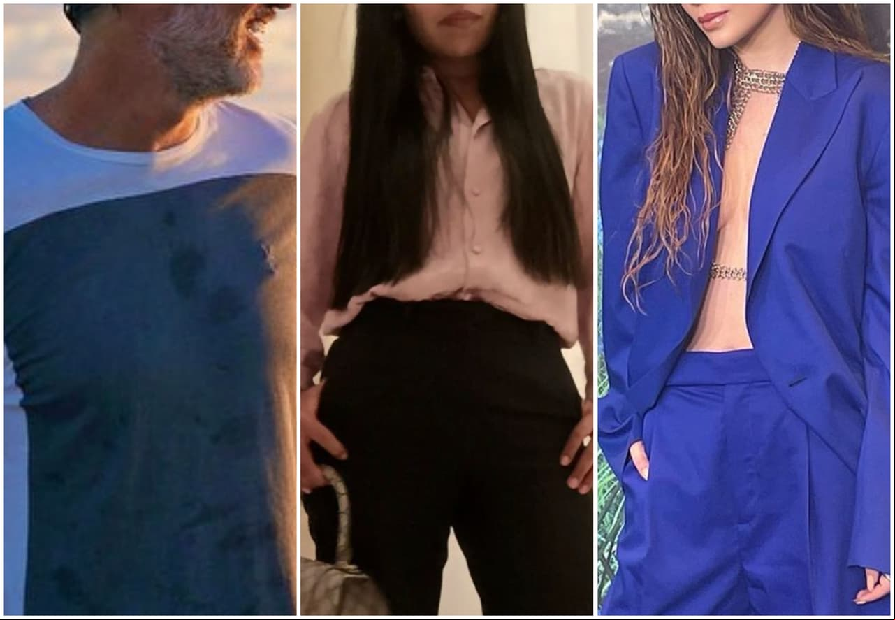 3 famosos que sorprendieron modelando para la misma marca