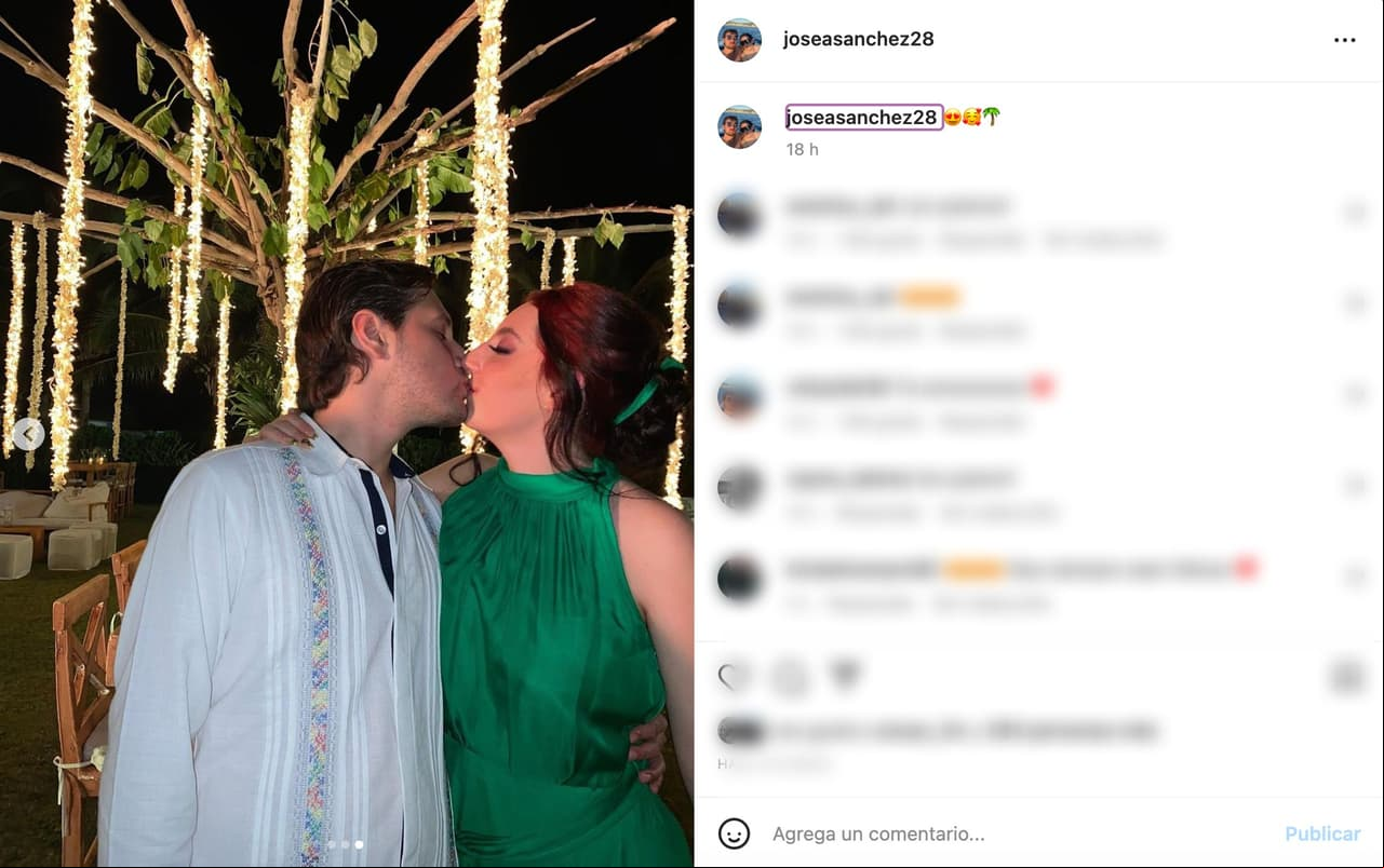 Vicky Fayad vive romance con un joven de nombre José Antonio