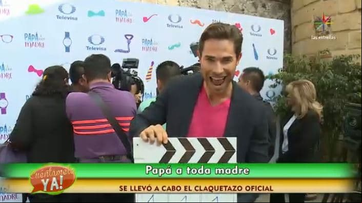 ¡Iniciaron grabaciones de "Un papá a toda madre"!