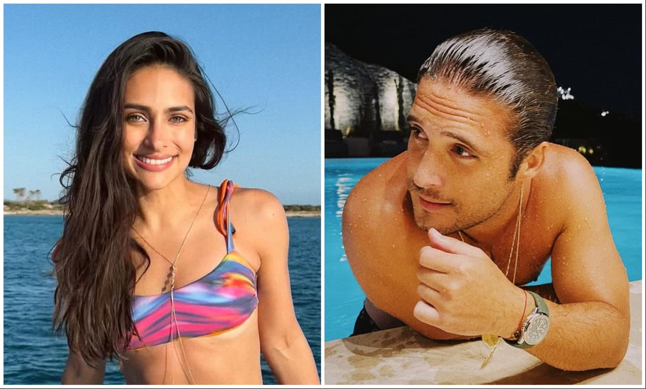 Renata Notni y Diego Boneta derraman miel en foto de vacaciones