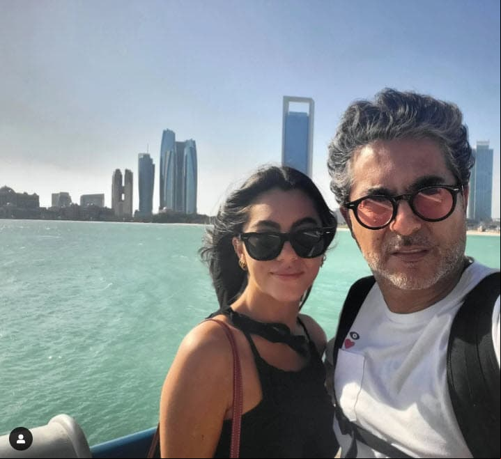 Roberta es la hija menor de Raúl Araiza.