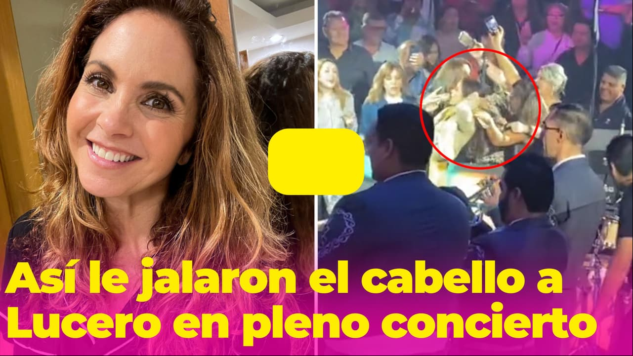 Lucero sufre agresión en pleno concierto: le jalan el pelo mientras se tomaba fotos con sus fans