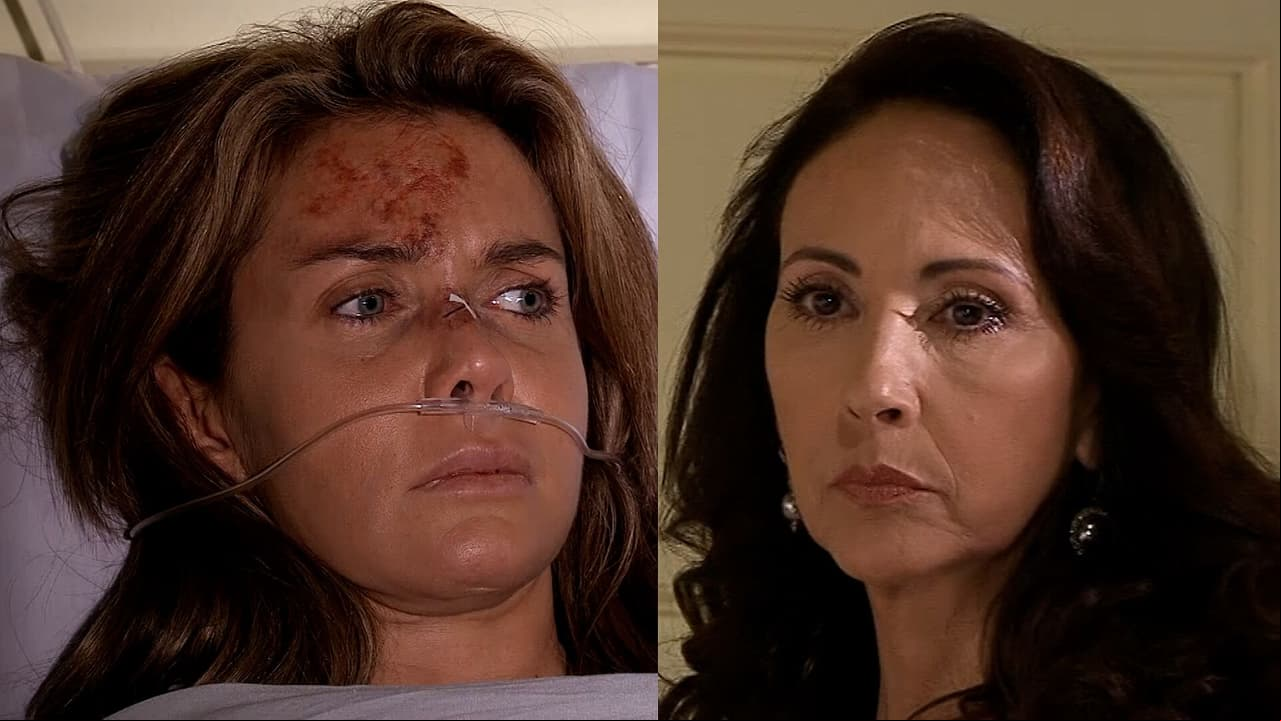 Carmina descubre, gracias a Alfonsina, que perdió las piernas