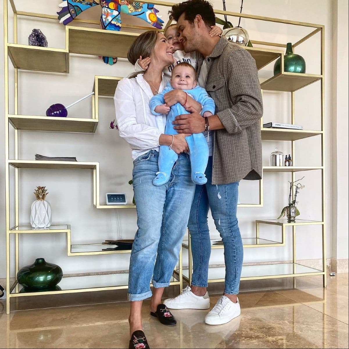El tercero y último en sumarse a la familia fue Bosco, también hijo de Brandon y Kristal, quien llegó al mundo el 11 de noviembre de 2020.