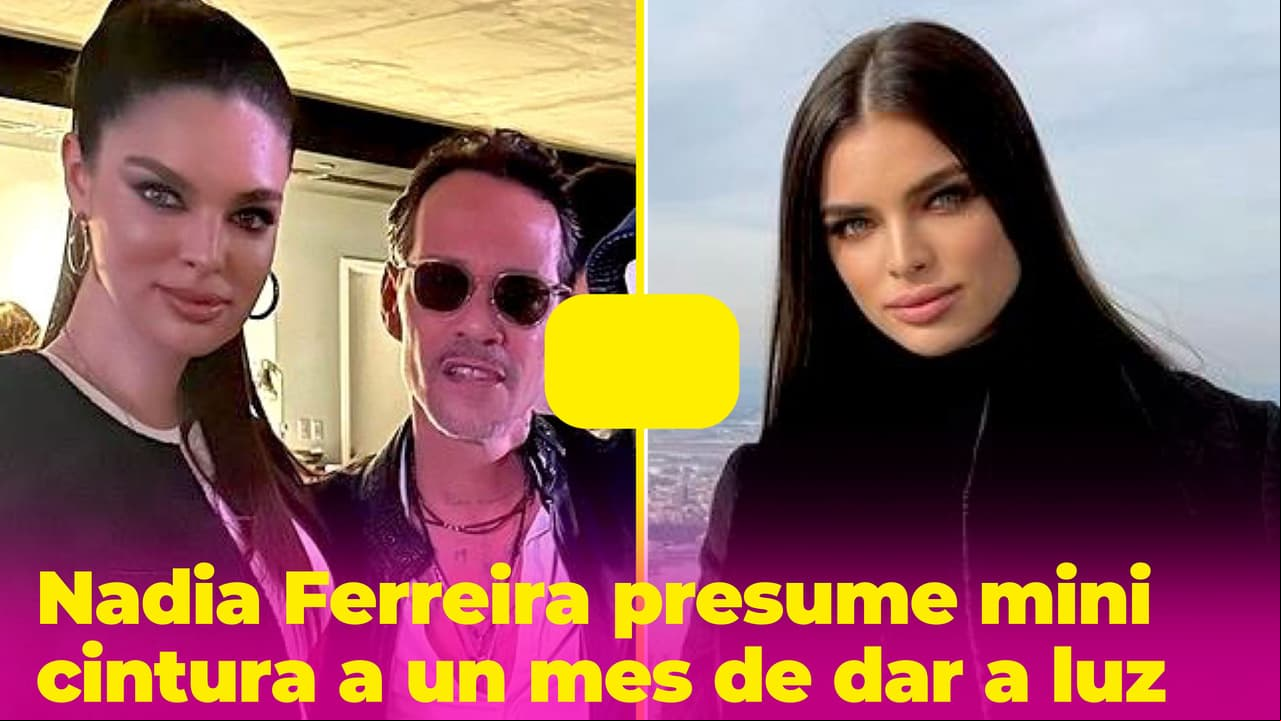 Nadia Ferreira presume su figura a tan solo un mes de dar a luz