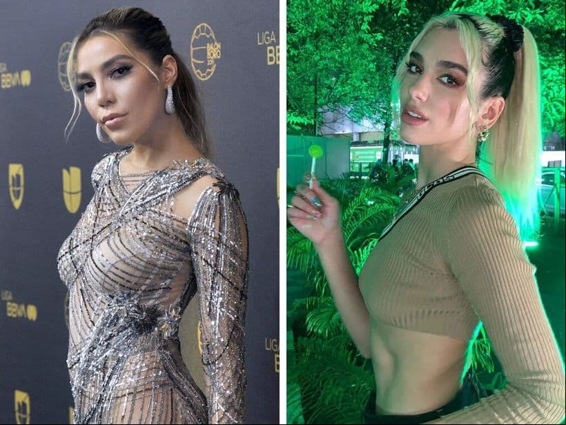 Frida Sofía presume parecido con Dua Lipa: “¿Y si tengo familia perdida por ahí?”