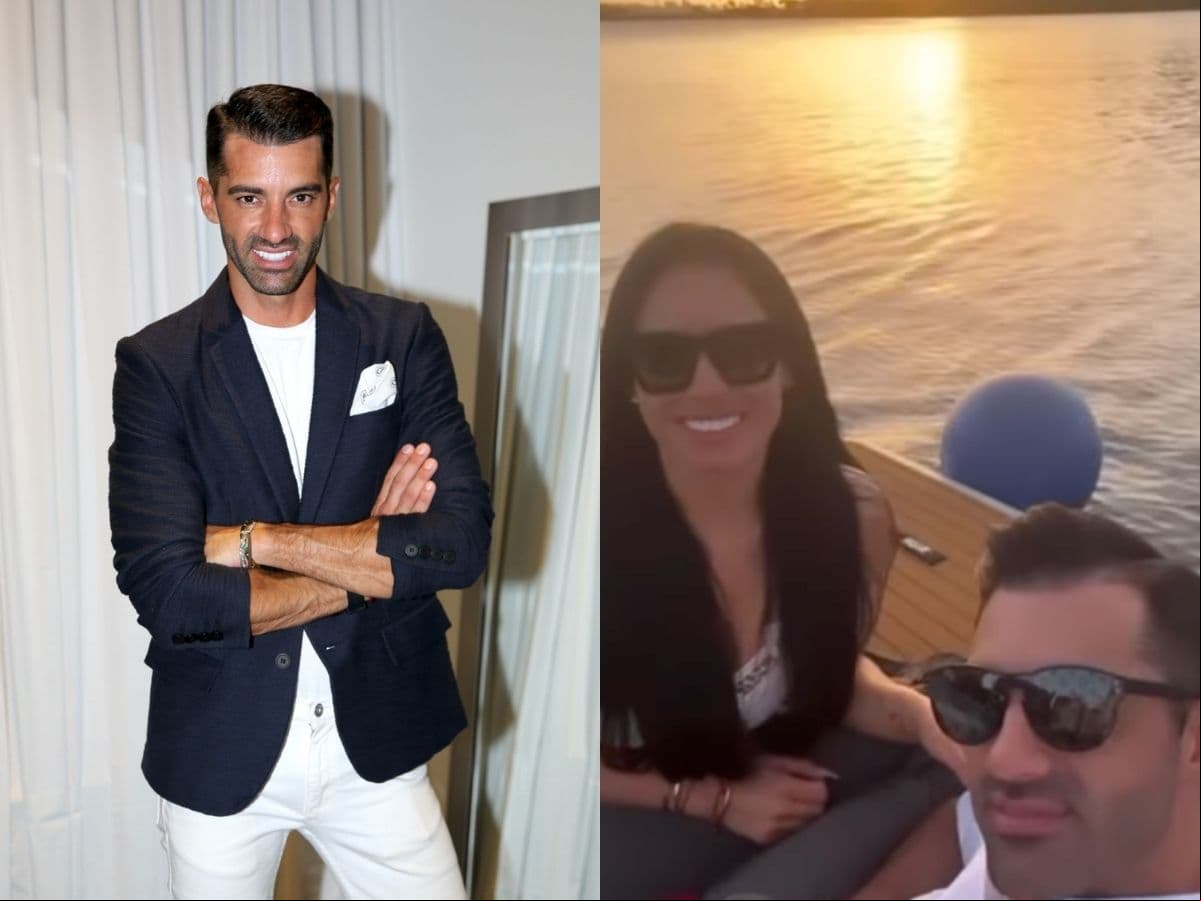 Sin embargo, cinco meses después comenzaron a surgir rumores de que el bailarín estaba estrenando noviazgo, pero no fue hasta febrero de 2022 que se confirmó que salía con la influencer Evelyn Beltrán.