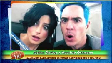 Aislinn Derbez y Mauricio Ochmann ¿anuncian el sexo de su bebé con radical cambio de look?