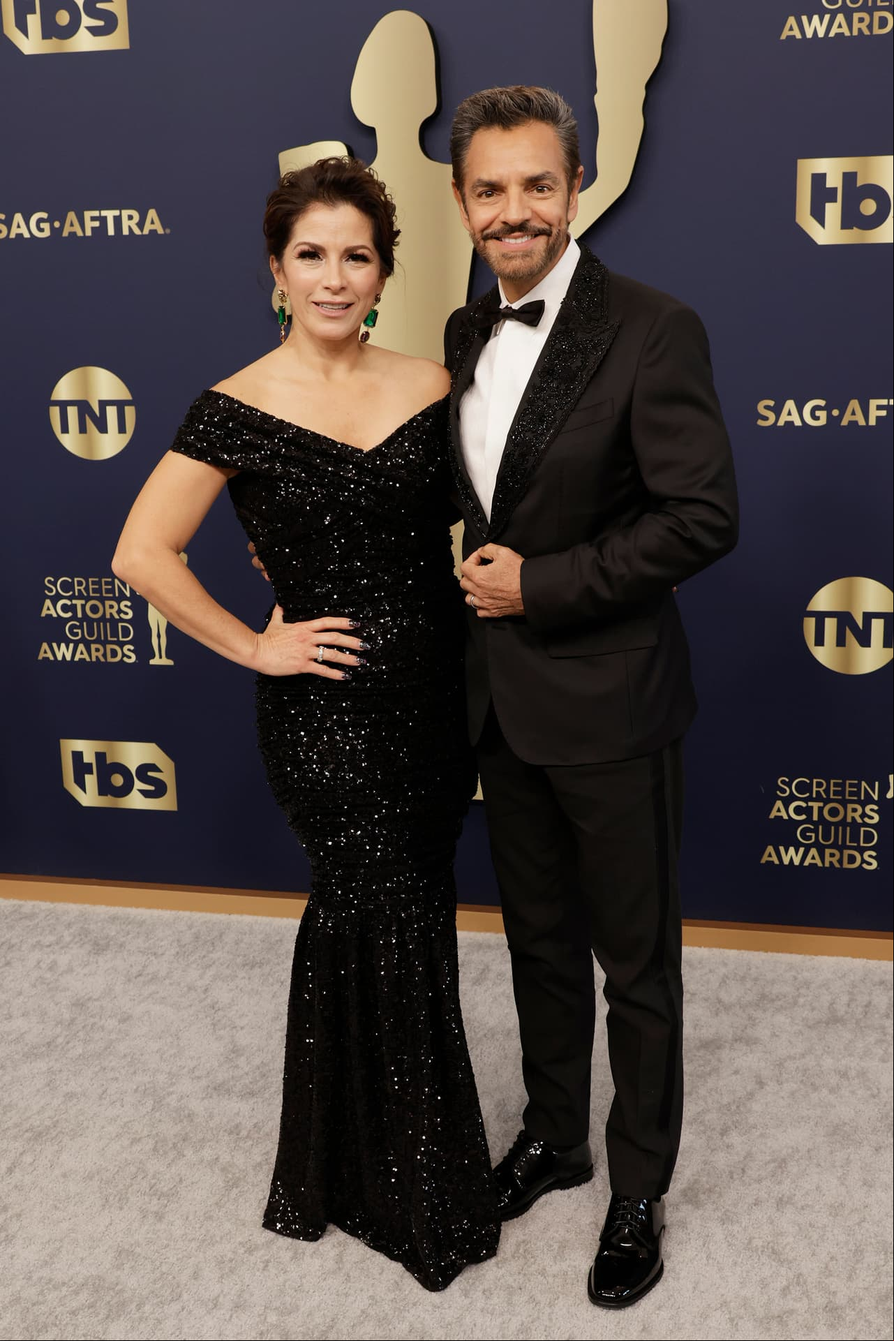 Detrás del glamoroso look de Alessandra Rosaldo y Eugenio Derbez