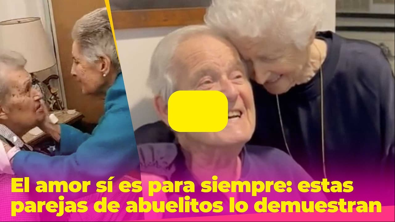 El amor sí es para siempre y estas parejas de abuelitos lo demuestran