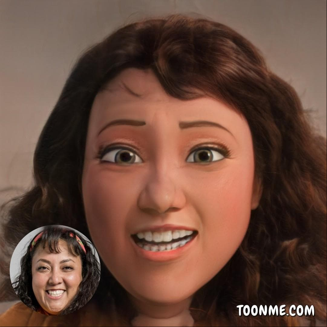 ¿Cómo ves a nuestra adorada 'Toña'? Michelle Rodríguez luce así en modo caricatura de Pixar...