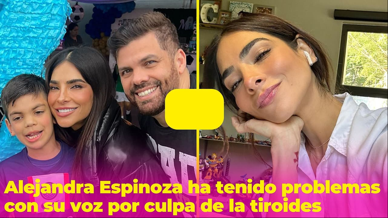 Alejandra Espinoza reveló que su problema en la tiroides está afectando su voz