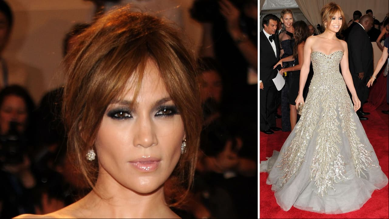 JLo en la Met Gala 2010.