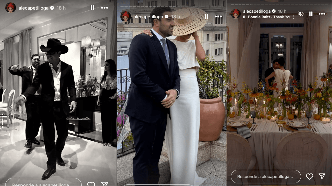 Hija de Biby Gaytán y Eduardo Capetillo habla tras revelarse por qué sus papás no fueron a su boda