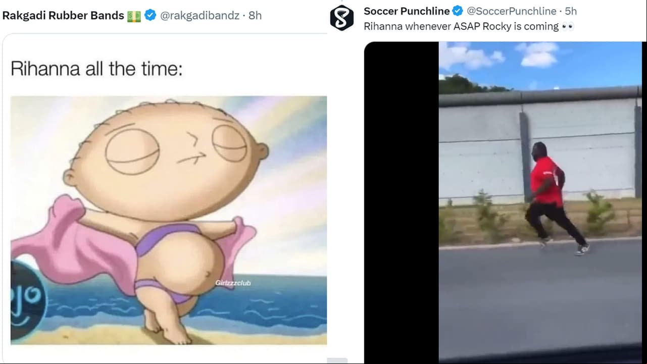 Memes por el supuesto tercer embarazo de Rihanna