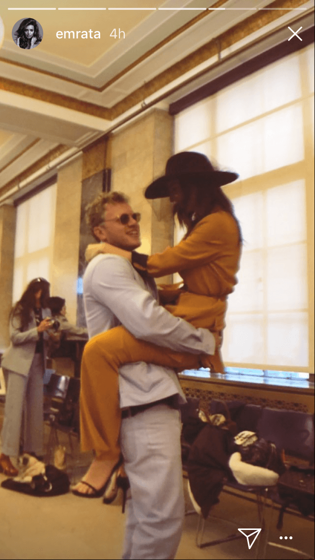 La modelo salió con Sebastian Bear McClard por pocas semanas