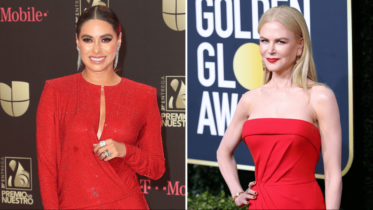 Galilea Montijo y Nicole Kidman usan el mismo vestido, ¿a quién le queda mejor?